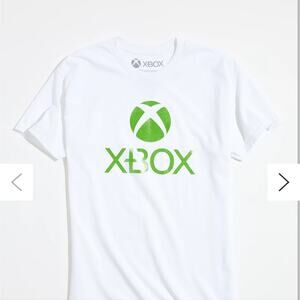 Xbox Unisex Medium Iridescent Logo Adult T-Shirt Original Video Game Gamer Tee